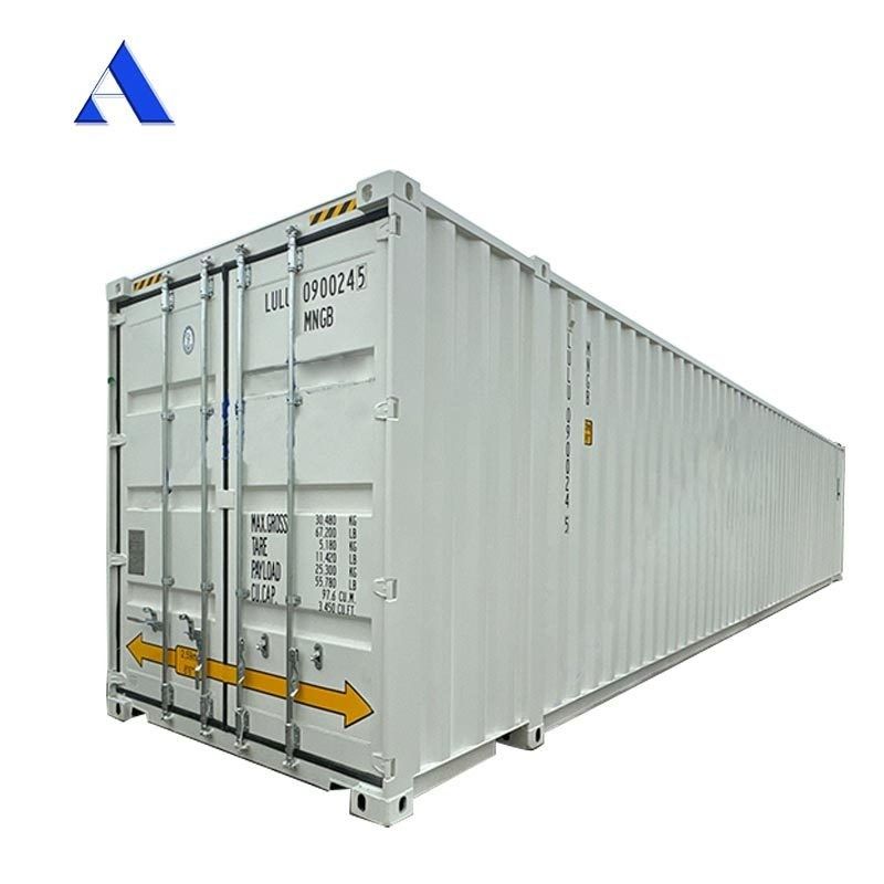 48ft hoge kubus droog vrachtcontainers Maximaal bruto gewicht 30480KGS Toegelaten stapelgewicht 192000KGS Corten staal