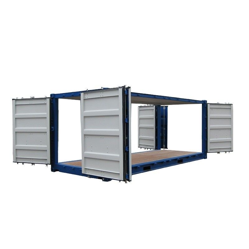 20ft Volledig zijdelingse openingen droog vrachtcontainer Scheepvaartcontainer Sperrvloer Interne afmetingen l x W x H mm 5898 x 2352 x 2393 mm