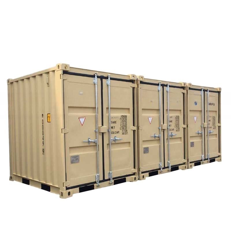 6ft x 8ft Containers Dry Storage Containers Externe afmetingen 1960 x 2438 x 2591 mm Draagbare vrachtopslag