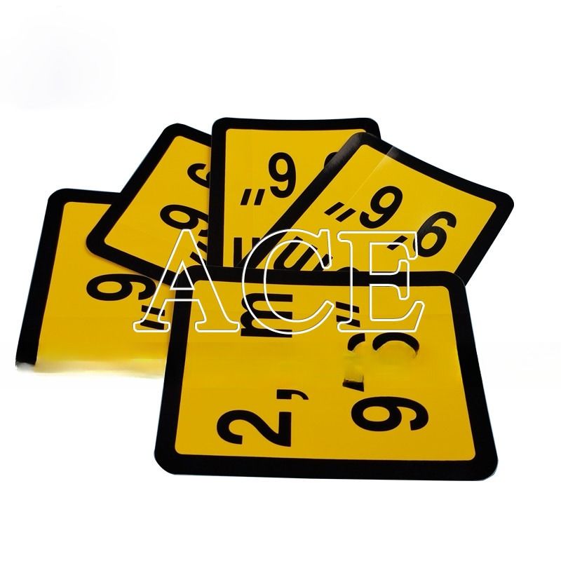 Krijg de beste prestaties van uw container met 3M Technology Nummer Letter Mark LOGO Gewicht Decal Spare parts