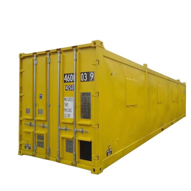 40ft DNV gecertificeerde offshore droge scheepvaartcontainer Concurrentieel met externe afmetingen van 12.192 x 2.438 x 2.591 m