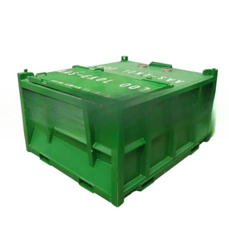 6.5ft LR Gecertificeerd DNV 2.7-1 Offshore Containers Mud Skip Drill Cutting Skip