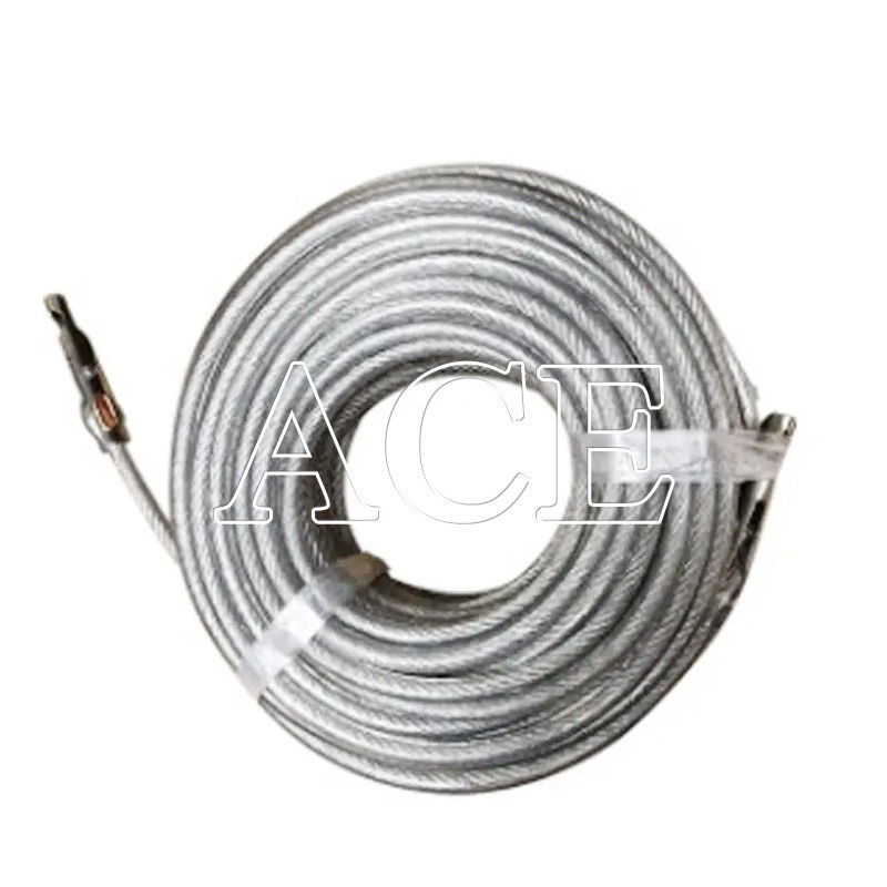10ft 20ft 40ft Open Top Container TIR Cable 21m PVC bedekt met staaldraad en plain style