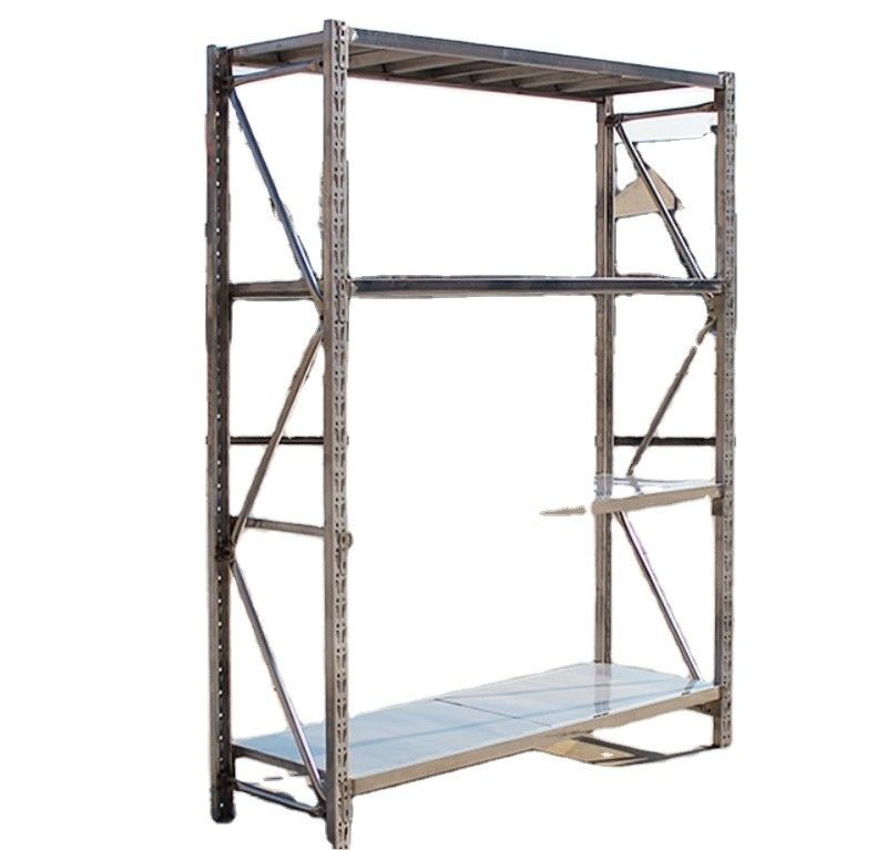 Multi-level opslagplank voor opslag in een magazijn Rack Type product 304 roestvrij staal laag 4 laag Vorklengte 1000 mm