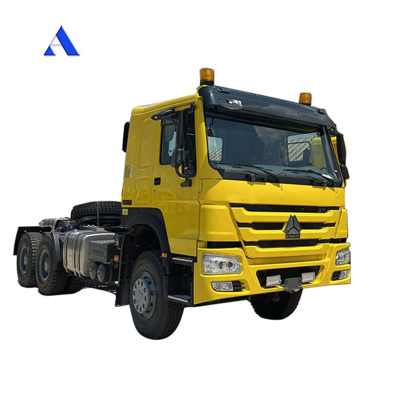 450 pk 600 L brandstoftank Links Euro 2 Semi-trailer 6X4 Zware vrachtwagen Traktorkop Dieselbrandstof Automatische handgeschakelde transmissie