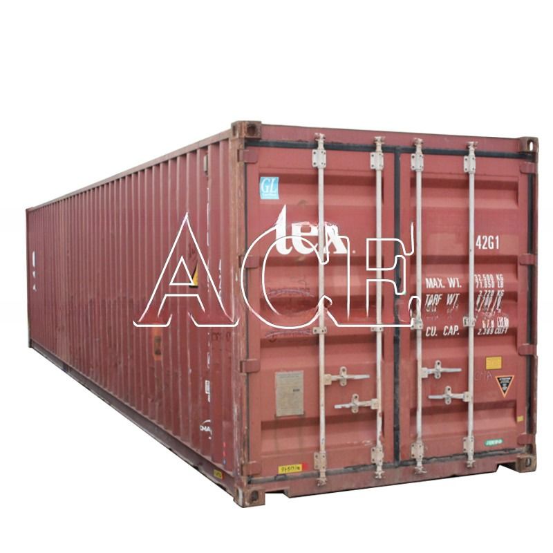 40ft HC 40ft Shipping Containers High Cube Tweedehands Droog Container Cargo Deugdelijk Gebruikt 40 voet